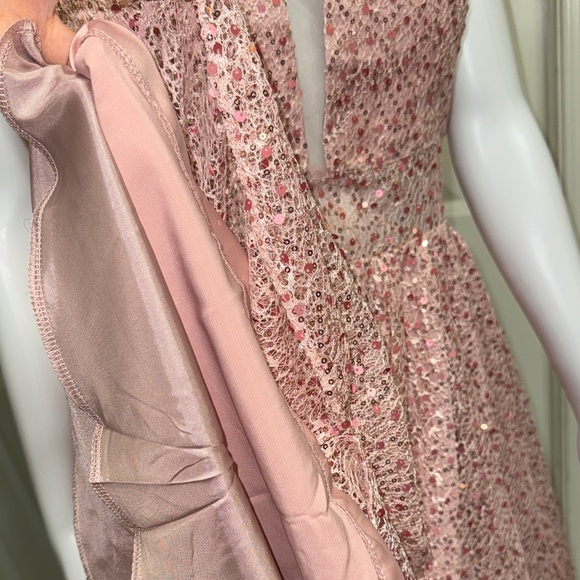 Sparkling Pink Mini Dress - Picture 8 of 10